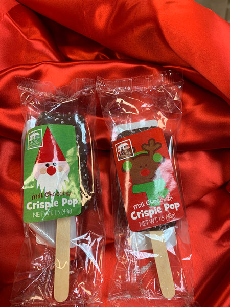 Milk Chocolate Rice Crispie Pop
