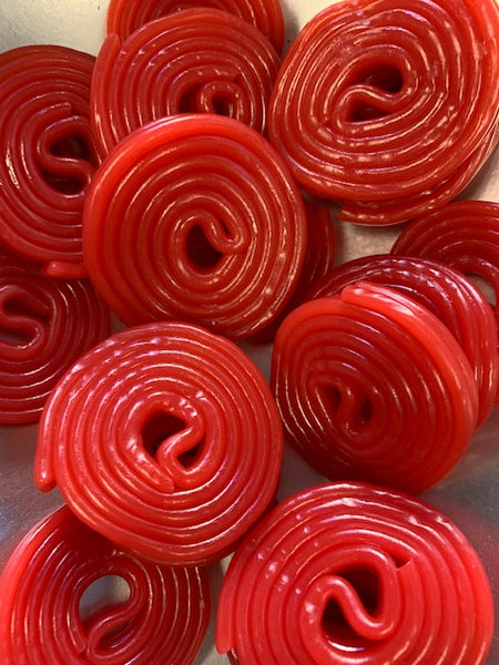 Strawberry Licorice Wheels (1/2 lb.)